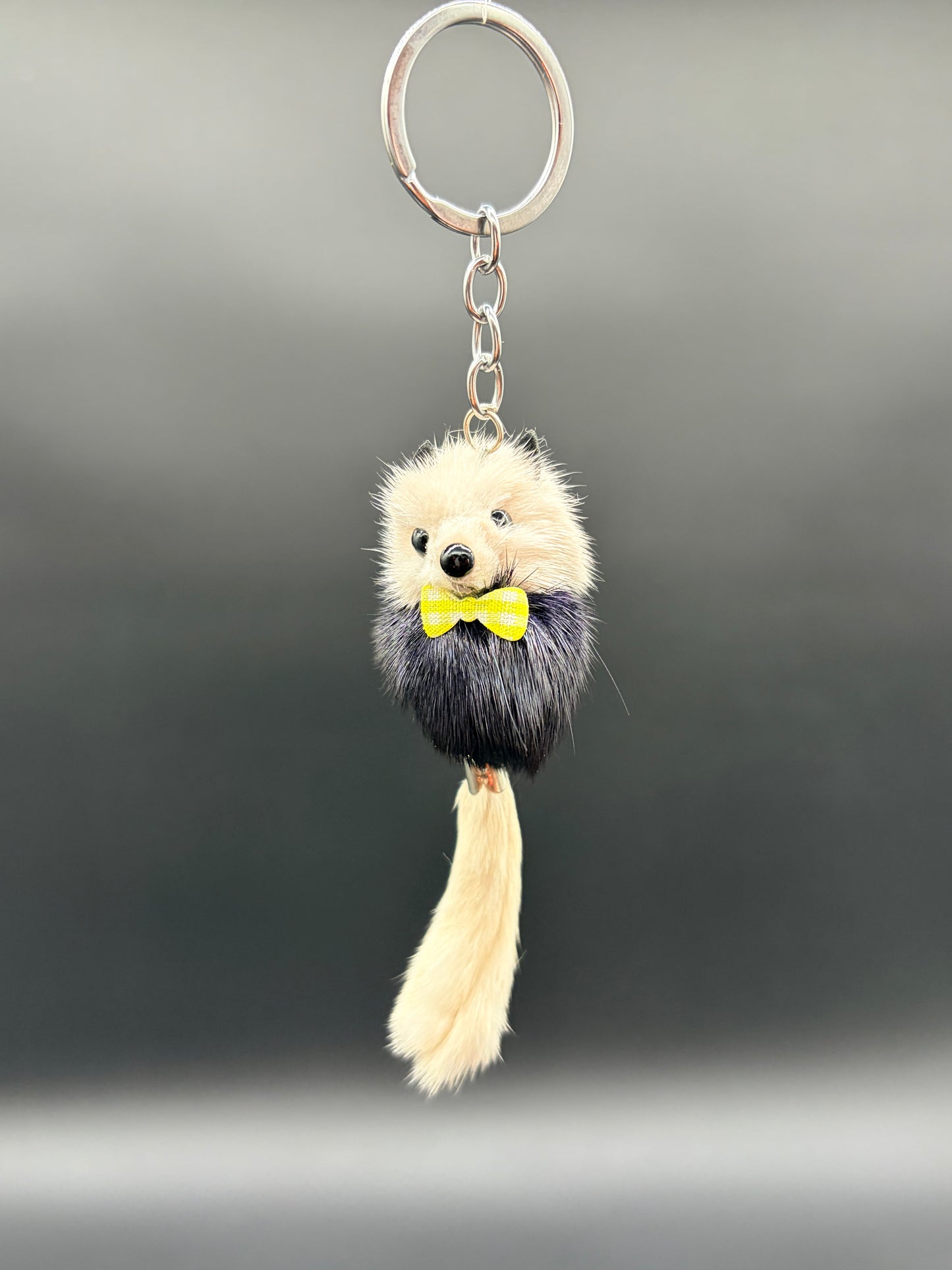 Mini Mink Fox Keychain/Bagcharm