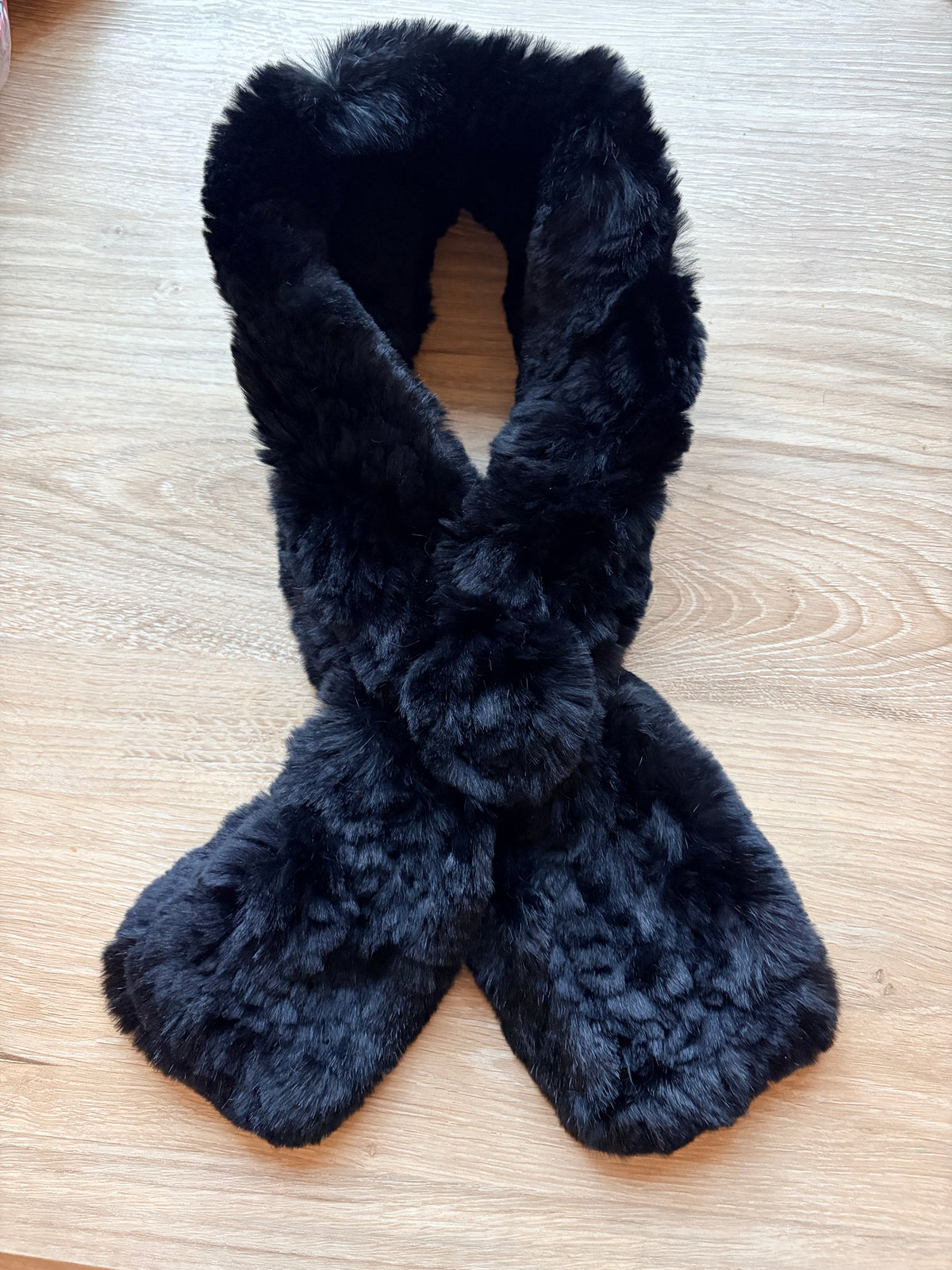 Rabbit Rosette Scarf