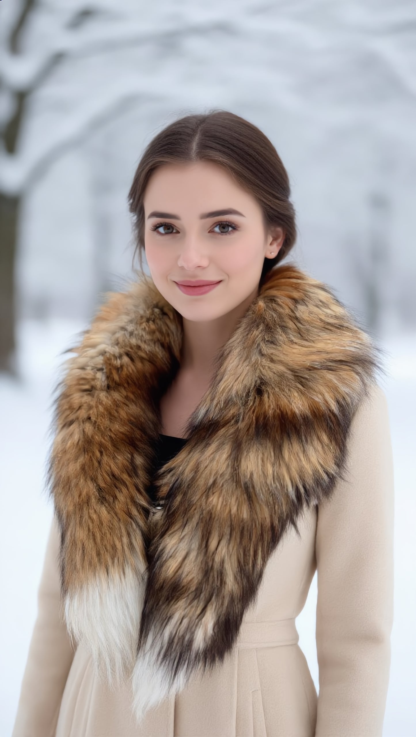 Fox Tail Scarf