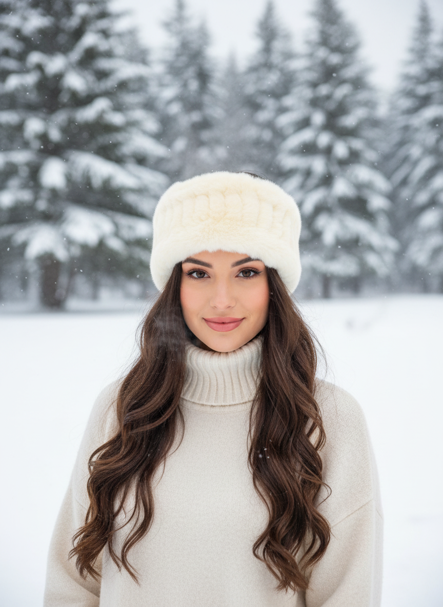 Rabbit Fur Headbands