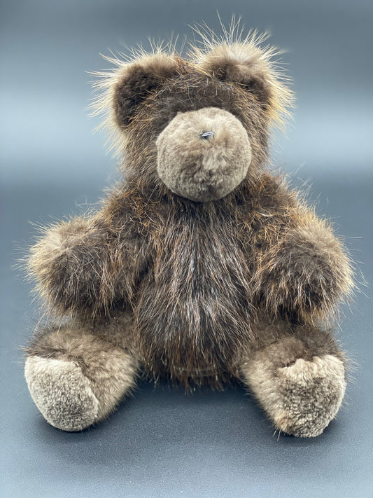 Small Beaver Fur Teddy Bear