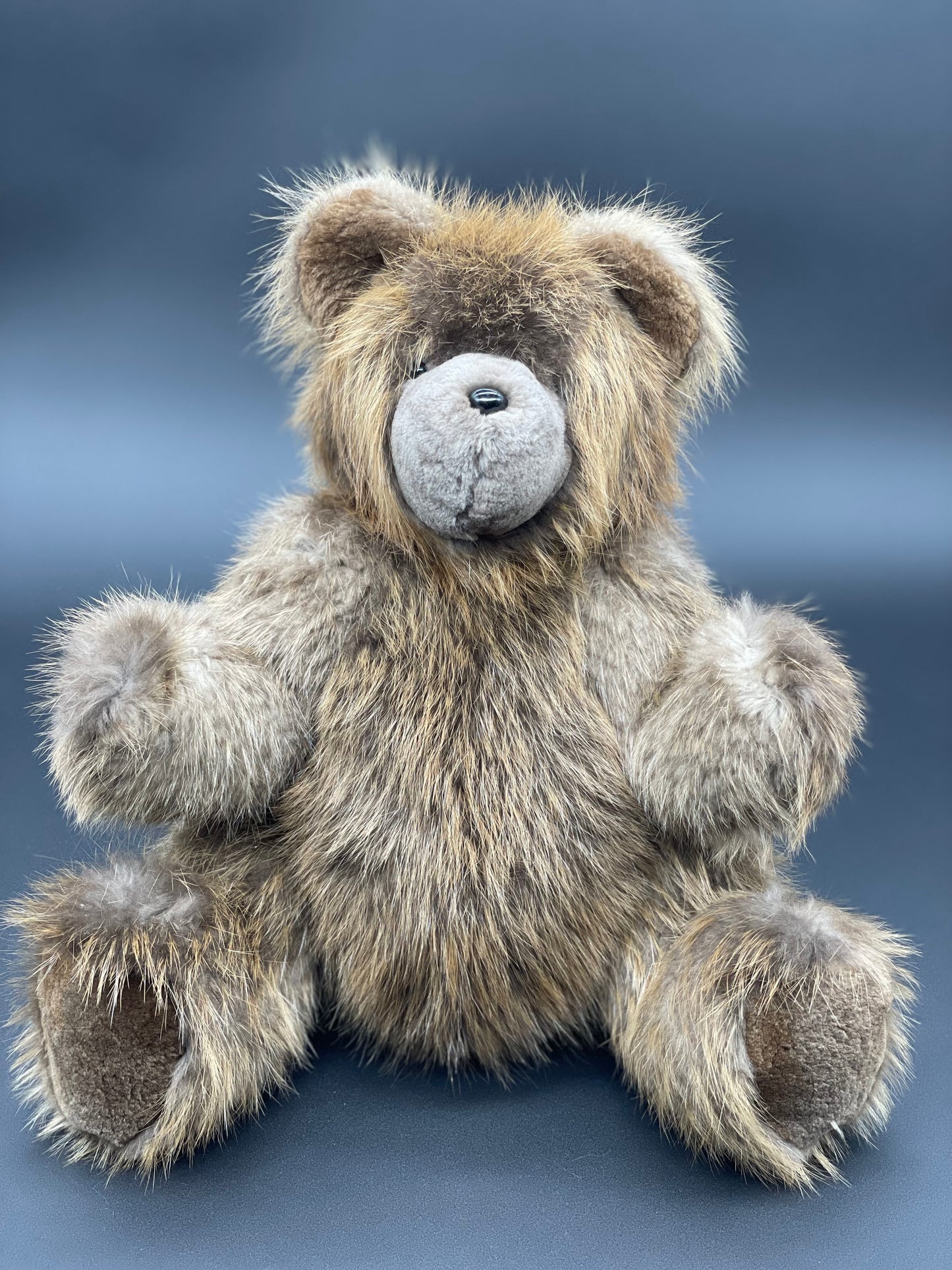 Medium Beaver Fur Teddy Bear
