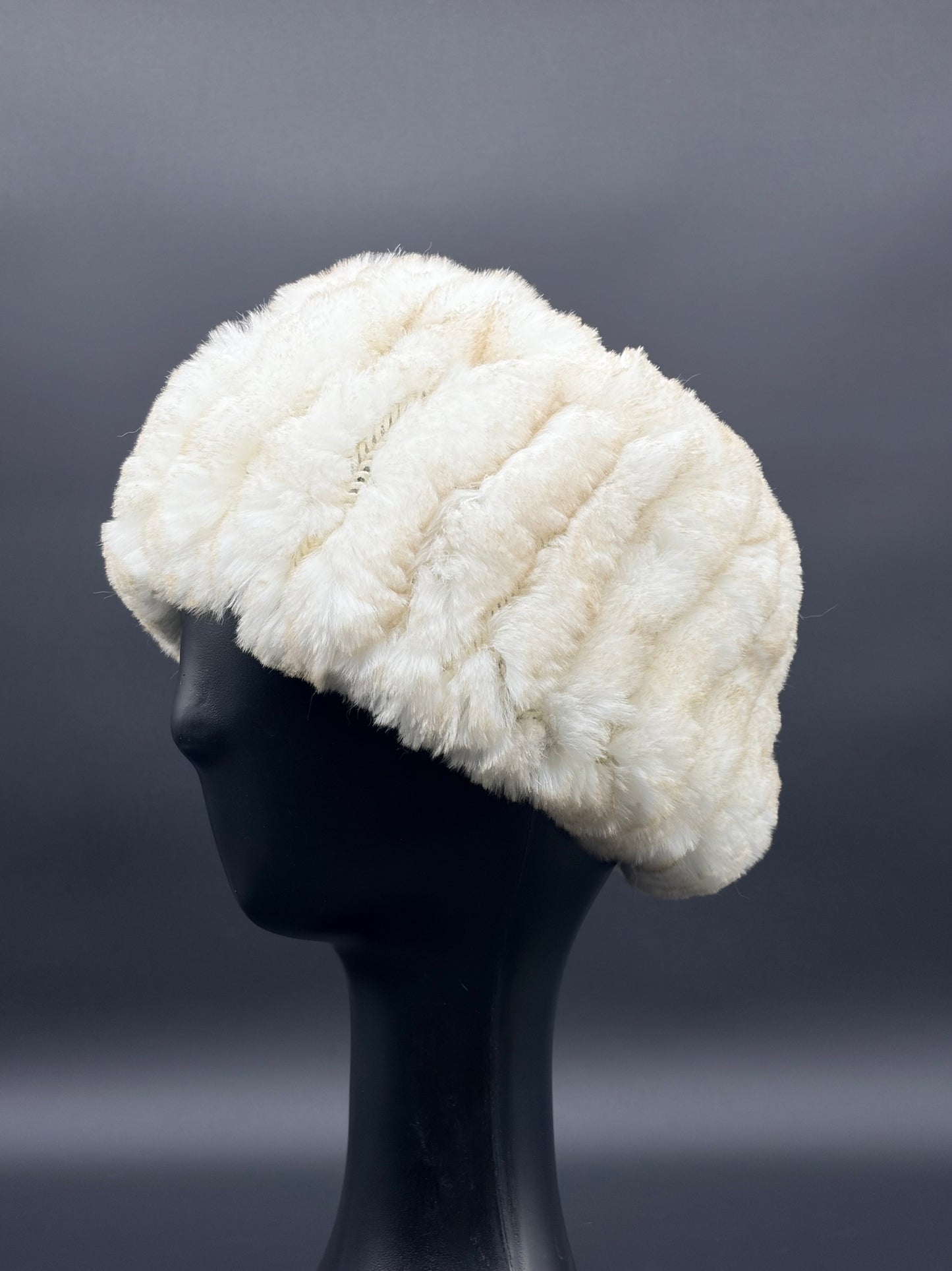 Cream Rabbit Headband