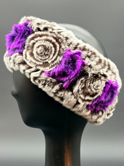 Rabbit Rose Headband/Neckwarmer