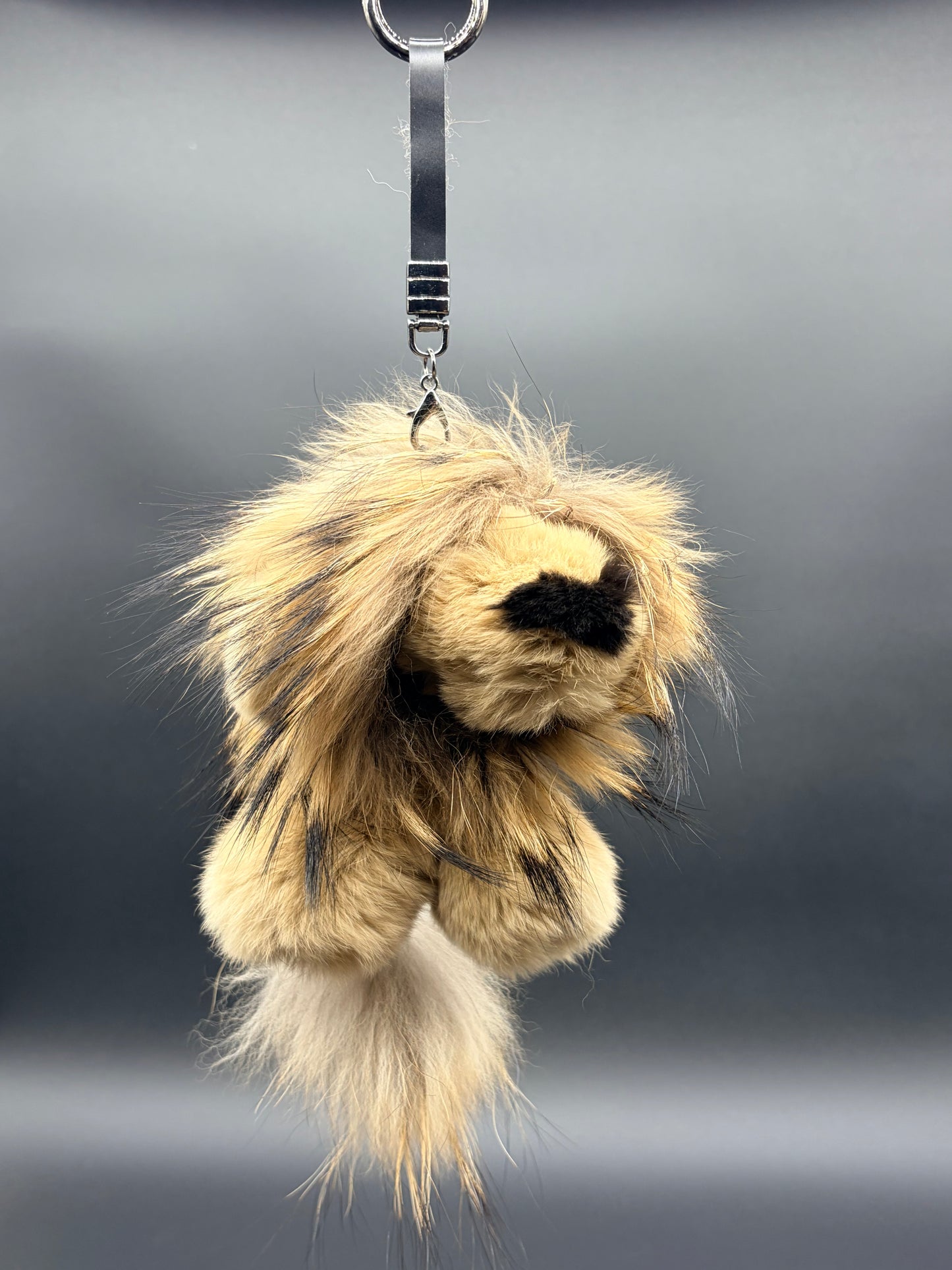 Fur Lion Keychain/Bag Charm