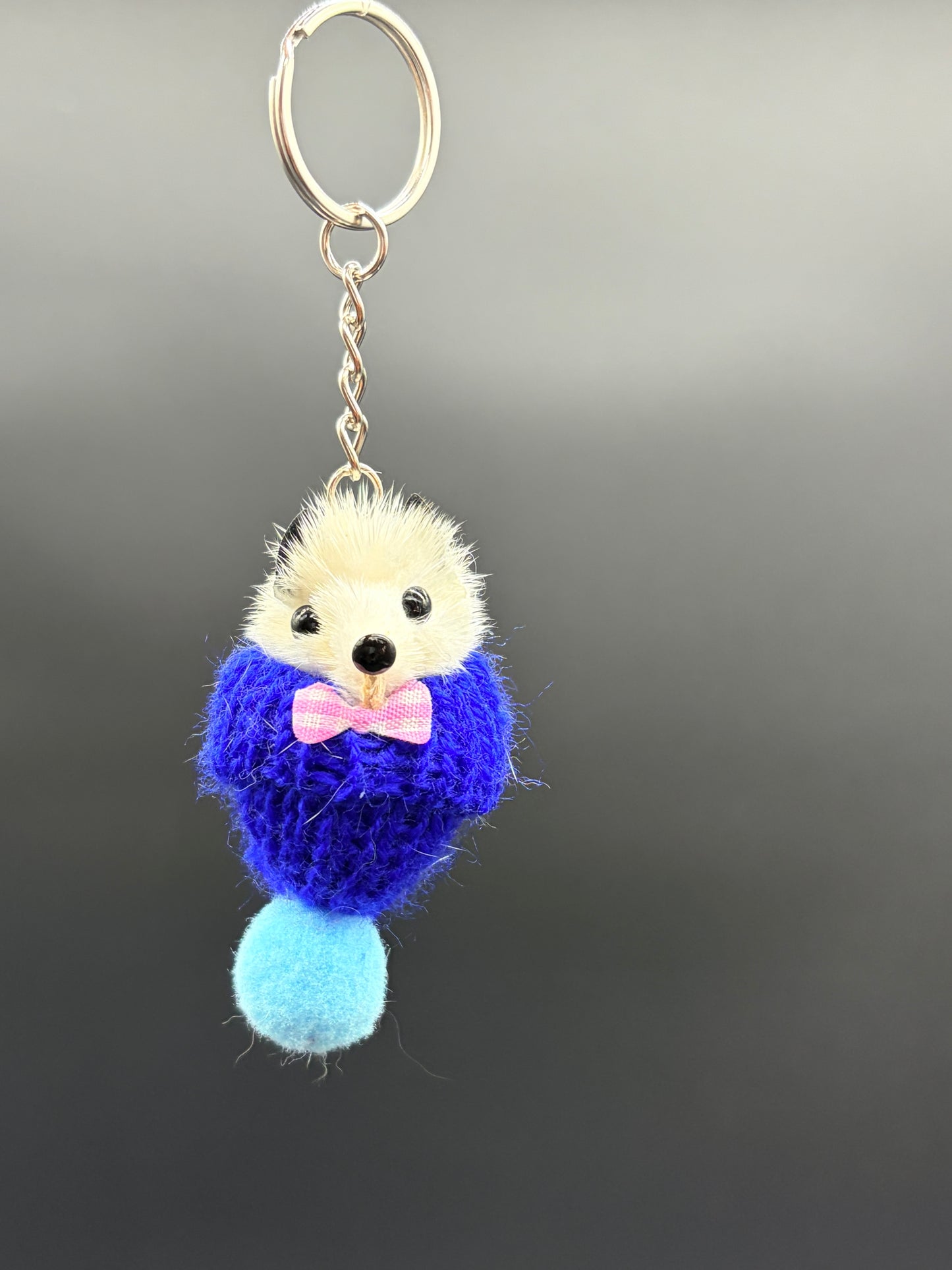 Mini Mink Pom Hat Fox Keychain/Bagcharm