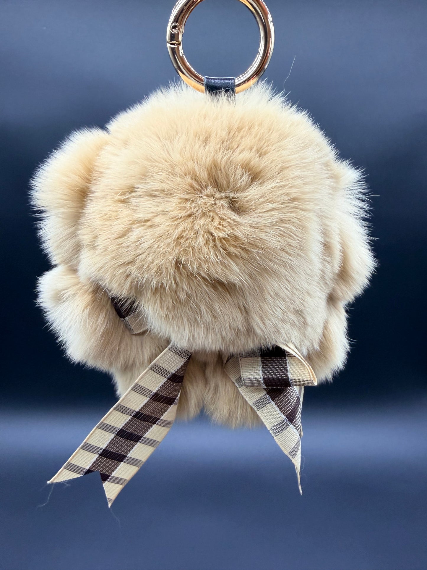 Mini Teddy Bear With Bow KeyChain/Bagcharm