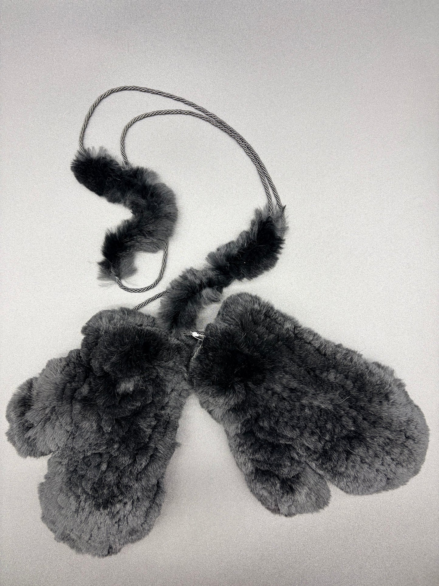 Rabbit Mitts with Keeper String