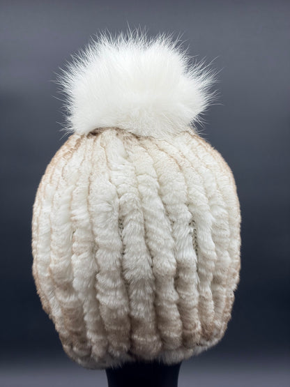 Rabbit Pom Pom Hat