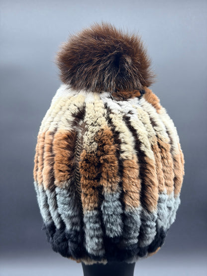 Rabbit Pom Pom Hat