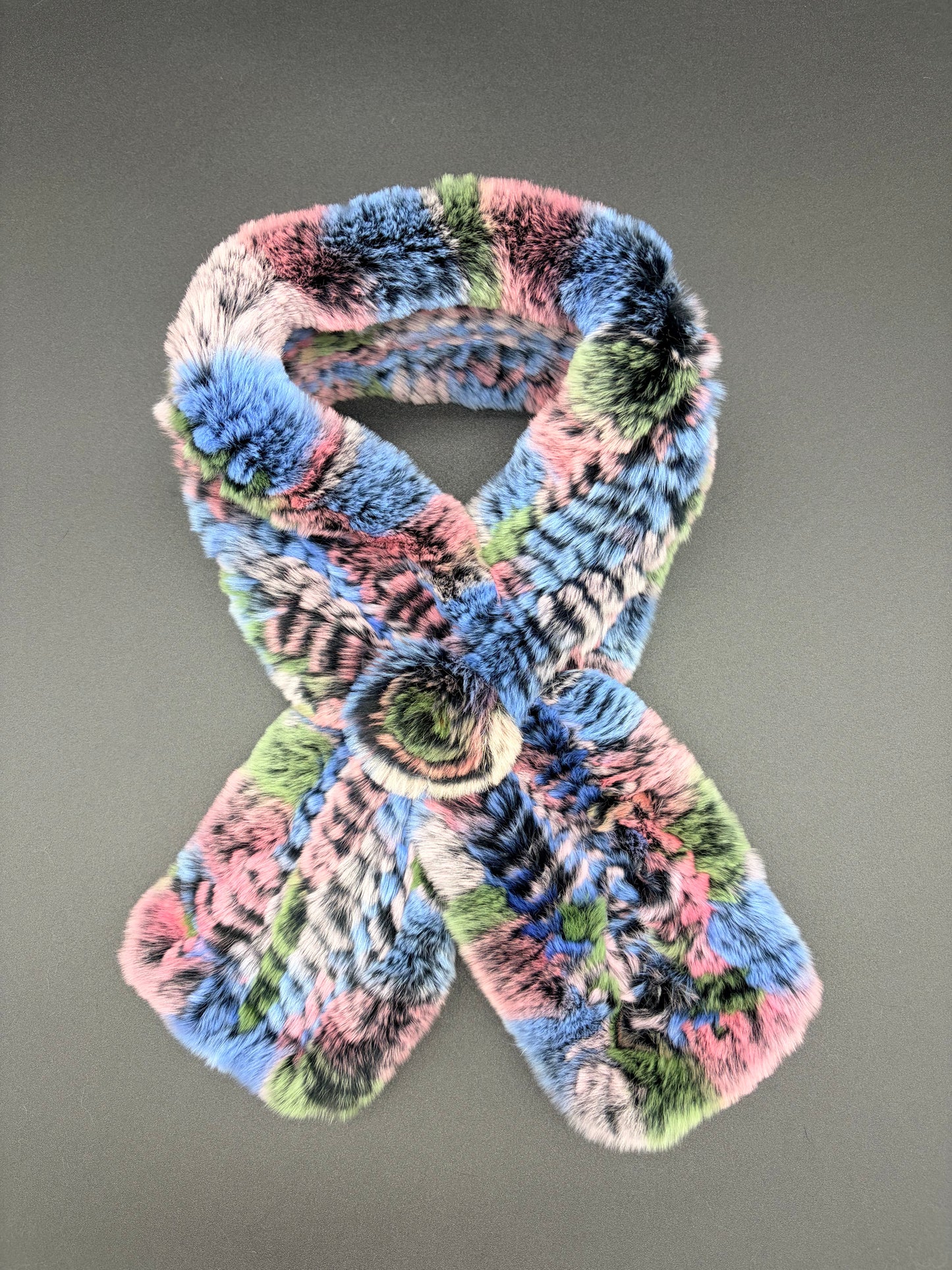 Rabbit Rosette Scarf