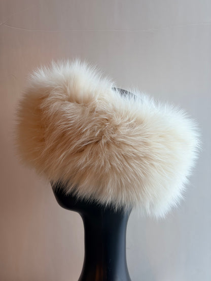 Cream Fox Headband
