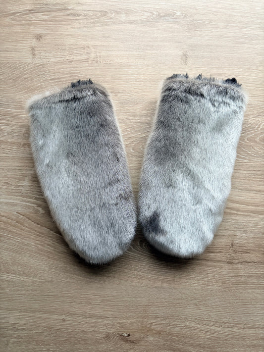 Sealskin Sheared Beaver Lined Mitts