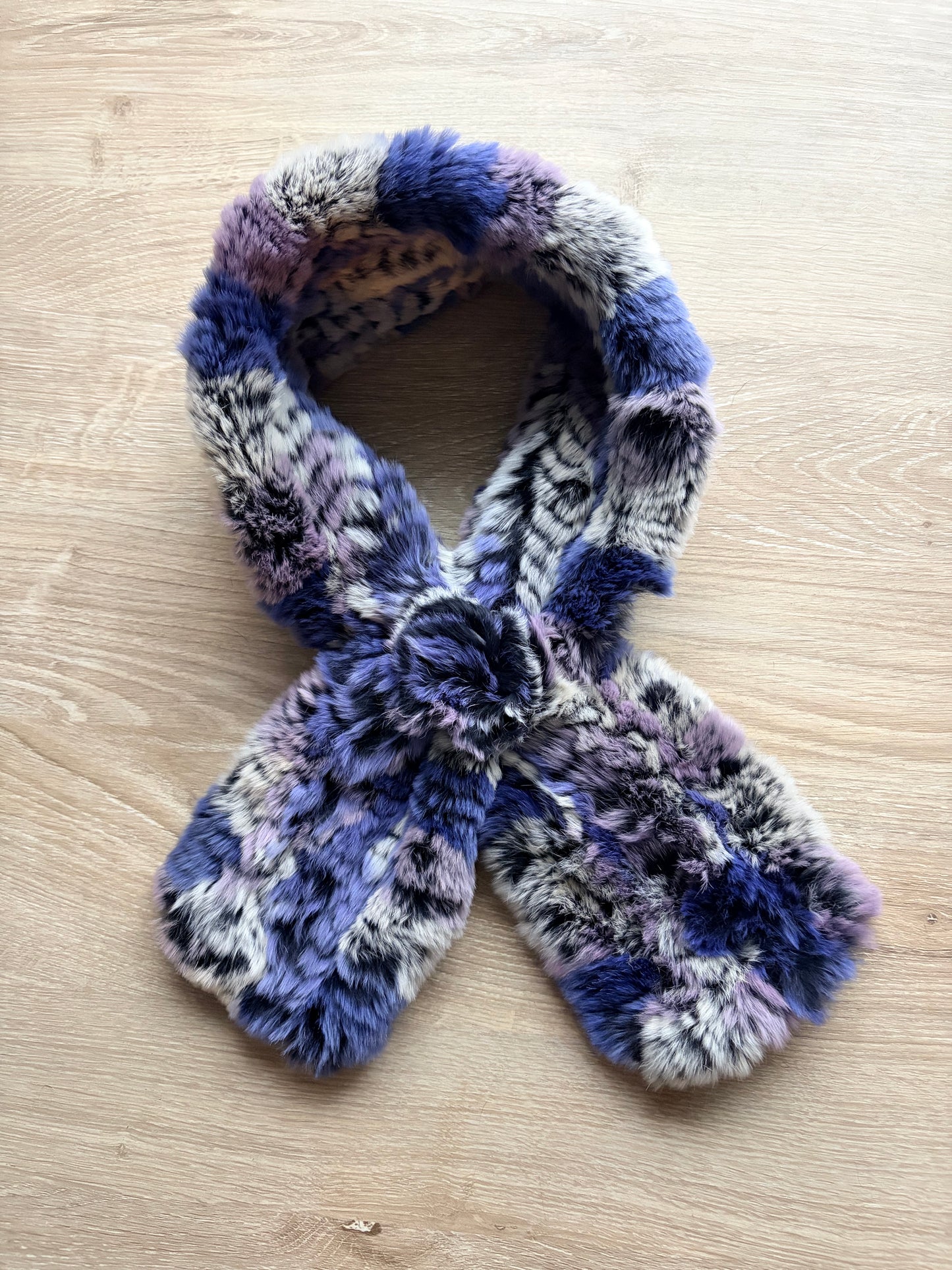 Rabbit Rosette Scarf