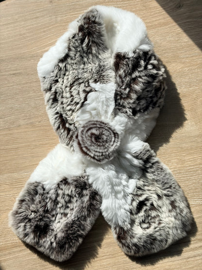 Rabbit Rosette Scarf