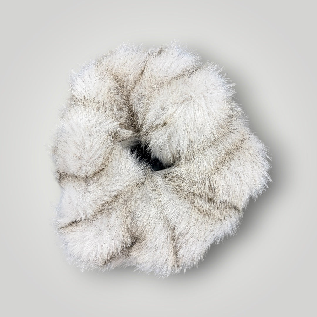 Mink Fur Scrunchie