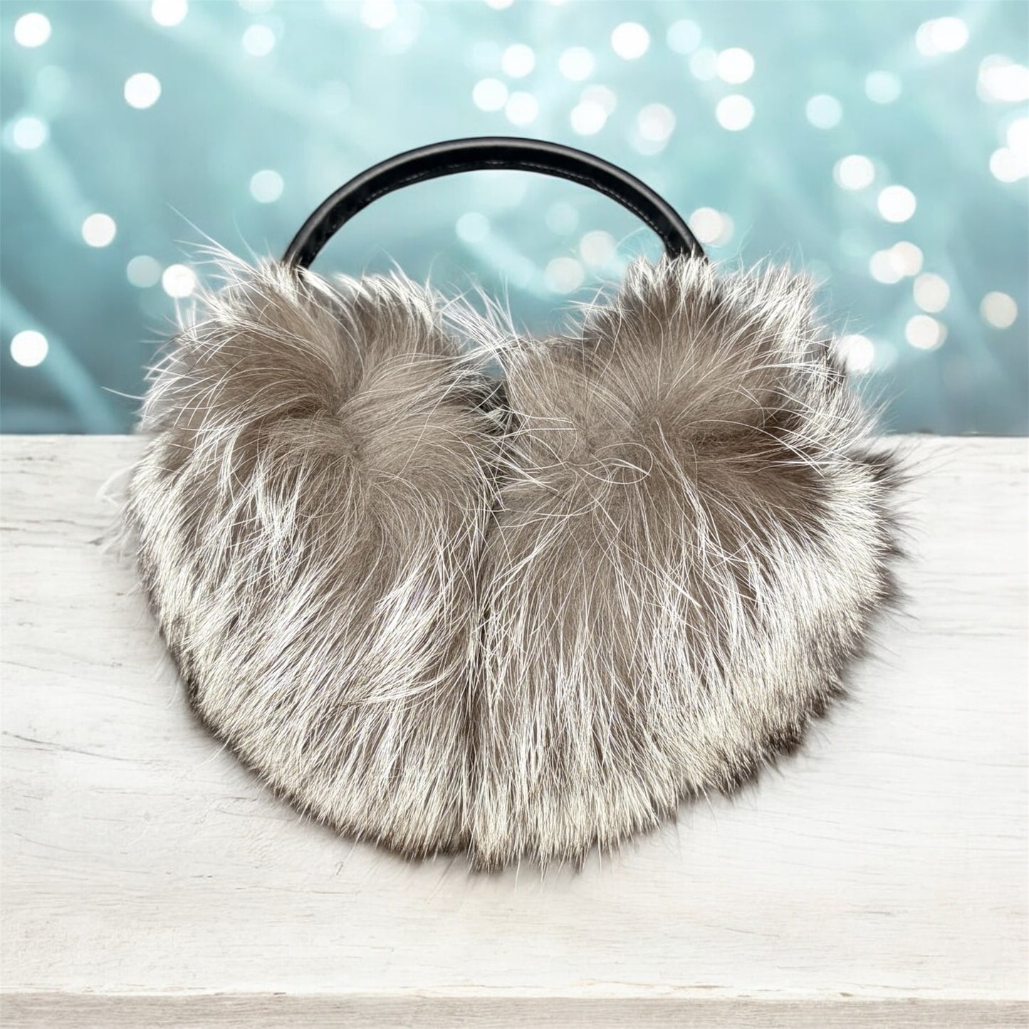 Fox Fur Earmuffs