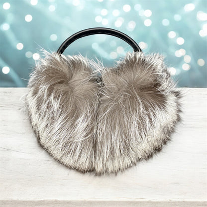 Fox Fur Earmuffs