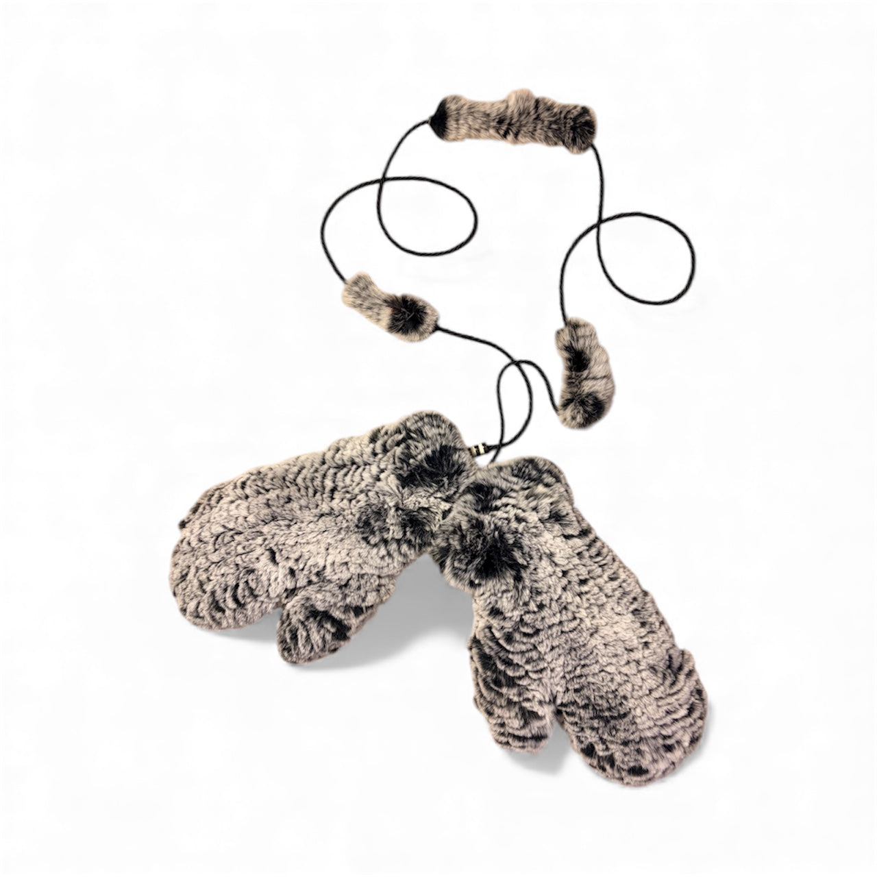 Rabbit Mitts with Keeper String