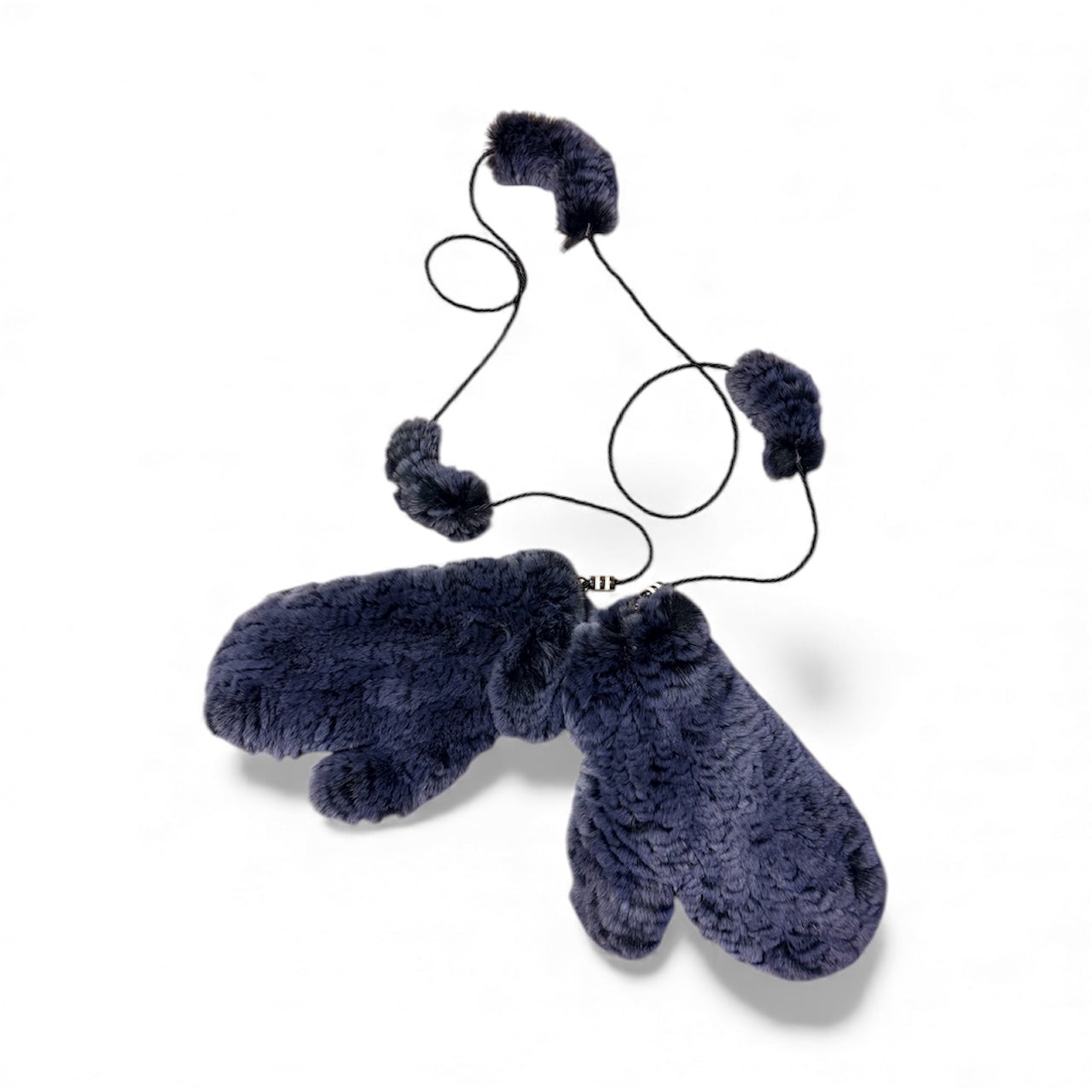 Rabbit Mitts with Keeper String