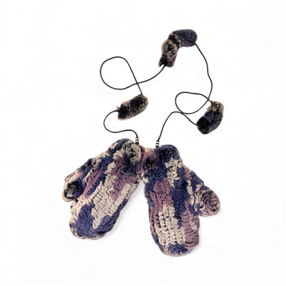 Rabbit Mitts with Keeper String