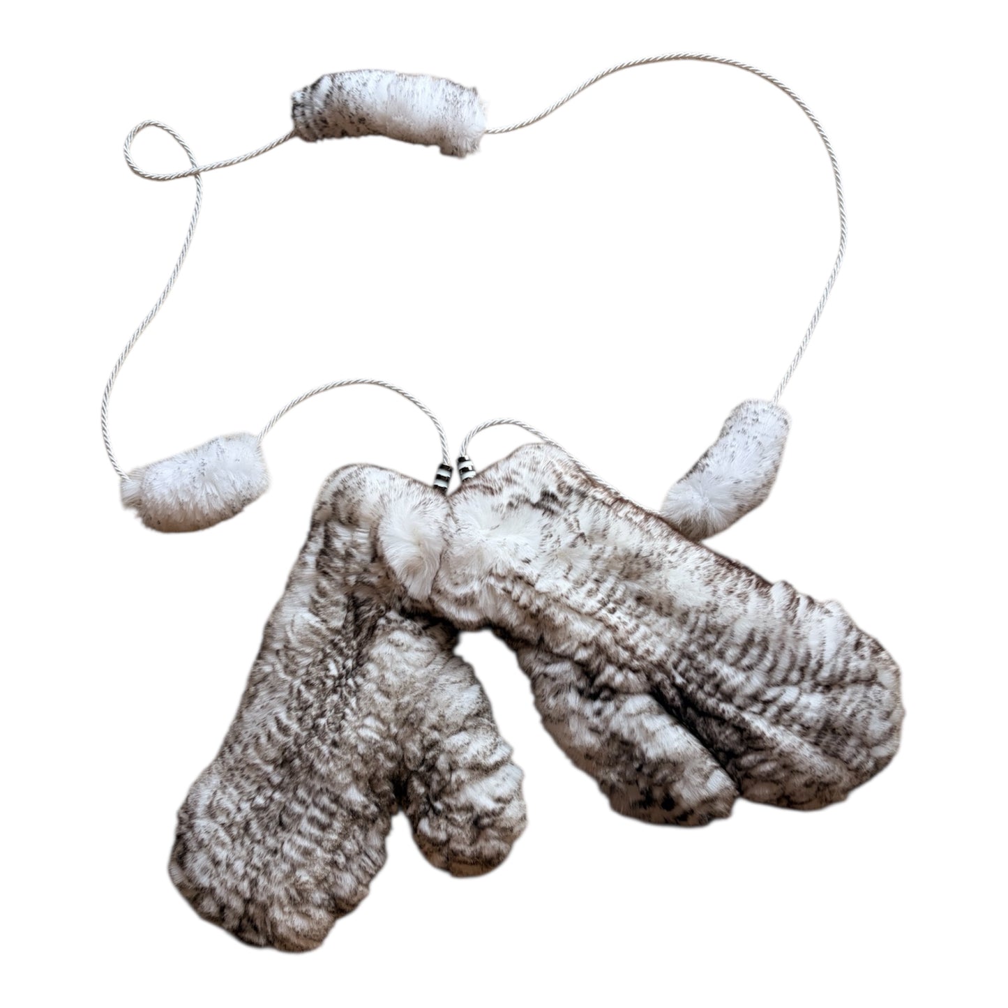 Rabbit Mitts with Keeper String