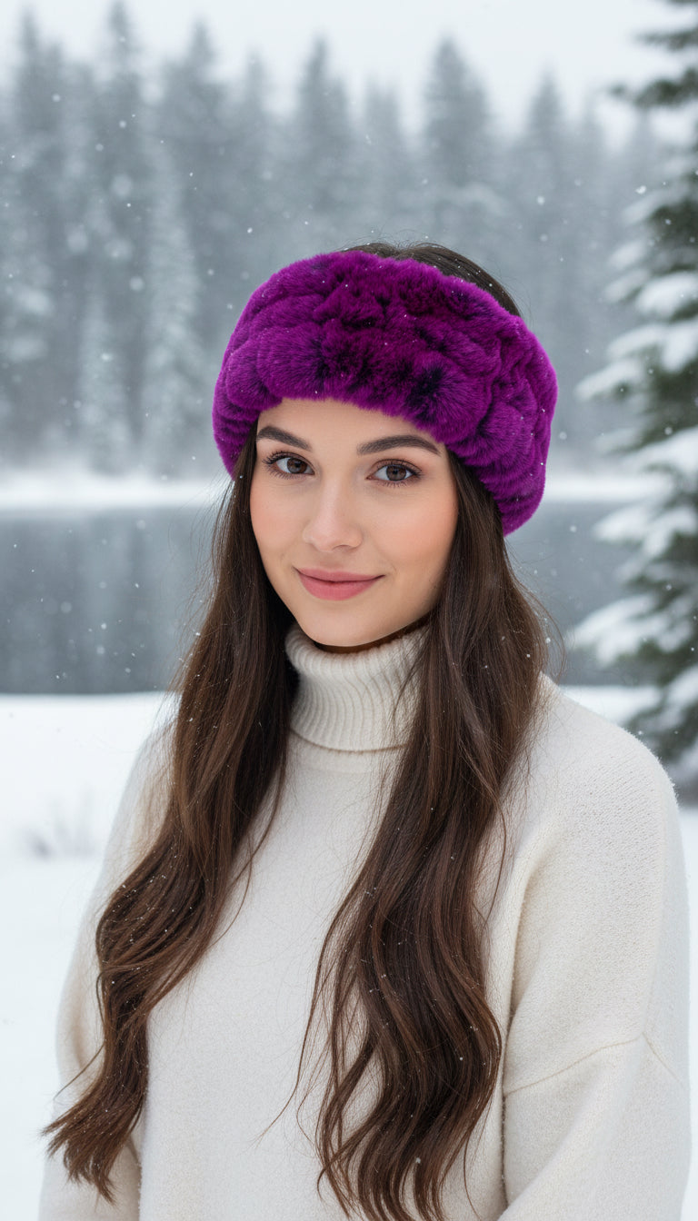 Magenta Rabbit Headband