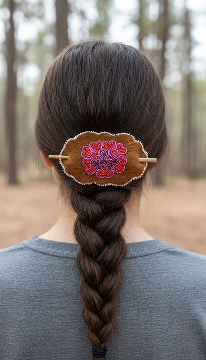 Beaded Hair Slide