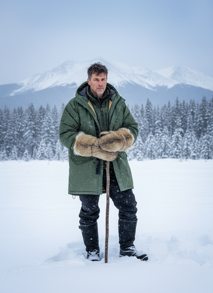 Long Style - Wild Coyote Gauntlet Mitts