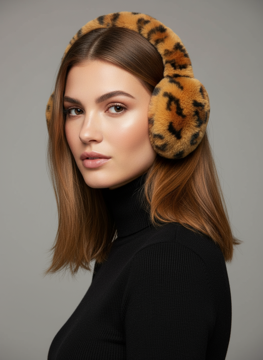 Rabbit Fur Earmuffs