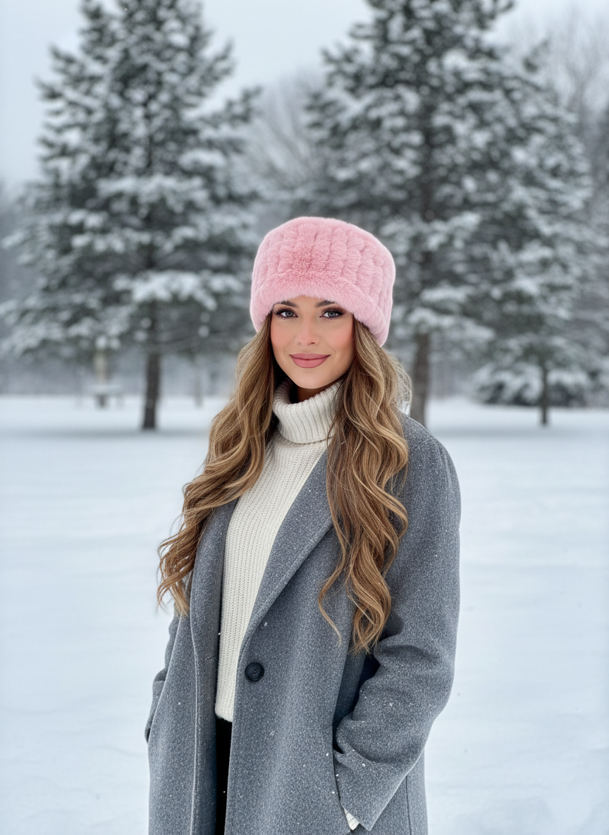 Baby Pink Rabbit Headband