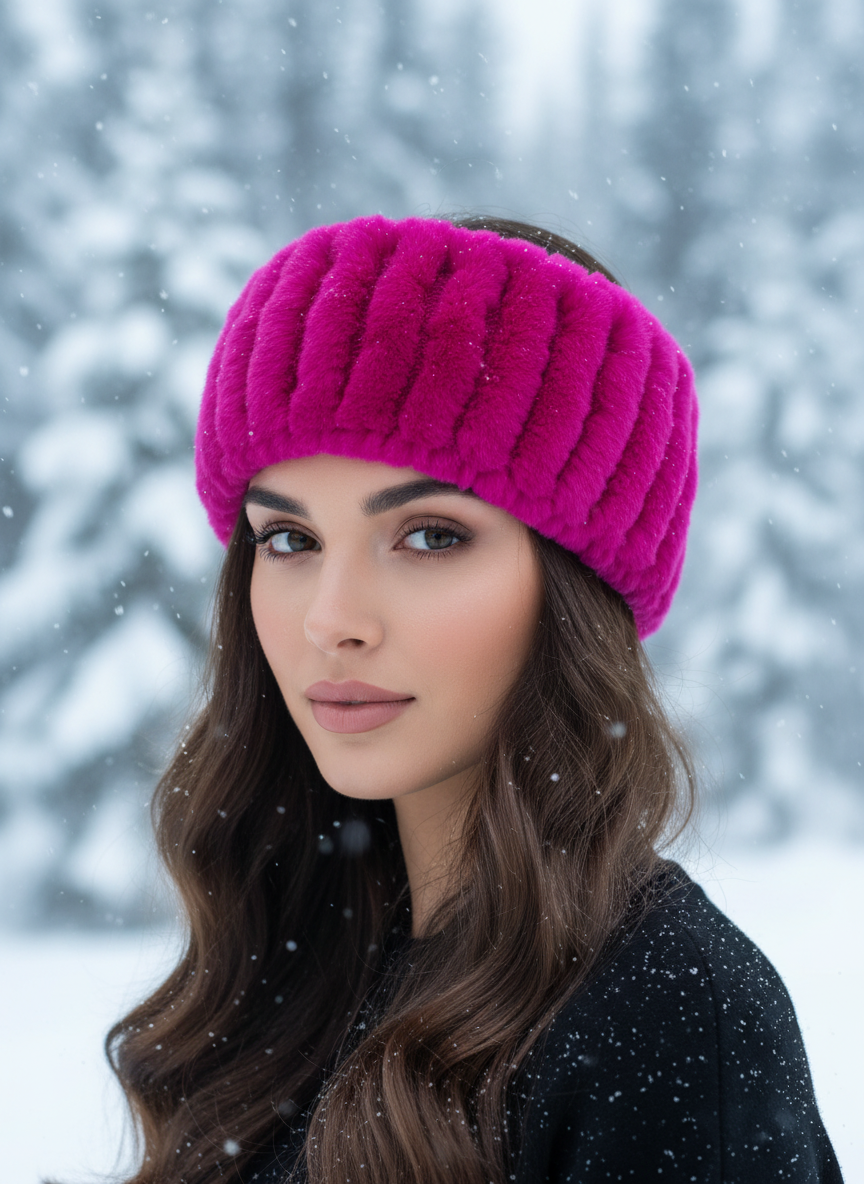 Rose Petal Rabbit Headband