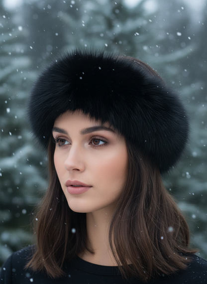 Black Fox Headband