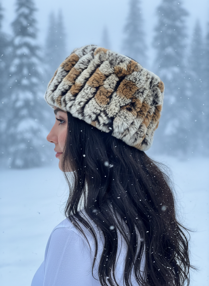 Multicolour Brown Rabbit Headband