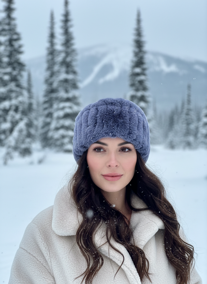 Midnight Purple Rabbit Headband