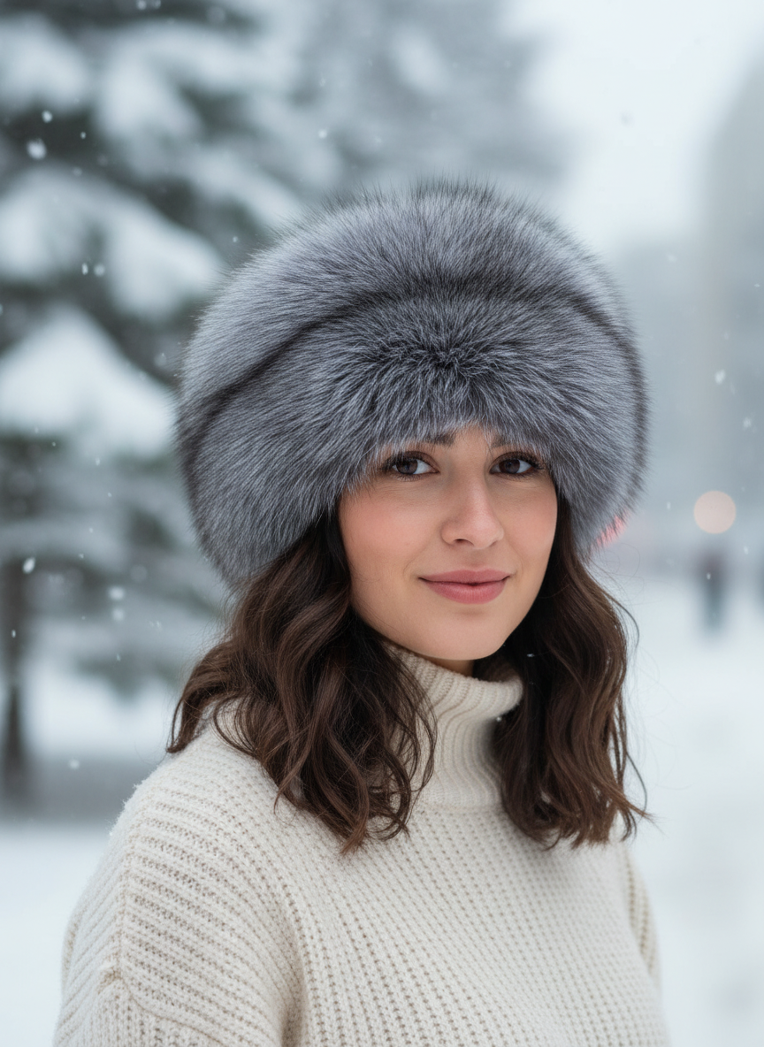 Silver Fox Ladies Hat