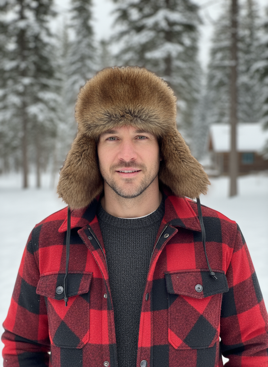 Full Beaver Trapper Hat